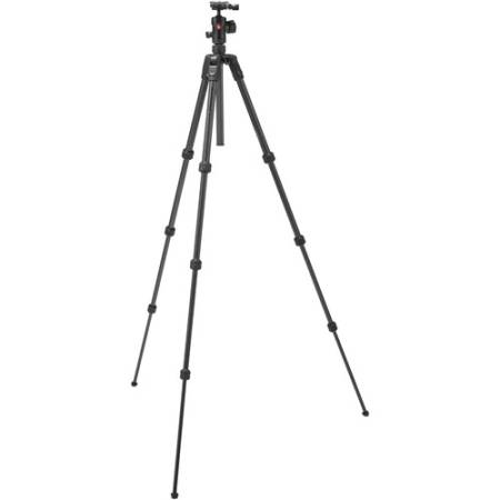 Manfrotto MKBFRTC4FB-BH - zestaw, statyw 4-sekcyjny Carbon z serii Befree, 41-150cm, udźwig 9kg-3